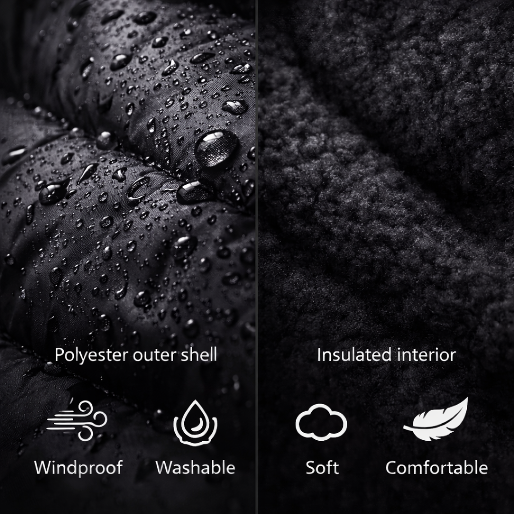 GenziMart™ Smart Heated Jacket  (Multi-Zone heating Options) | Unisex Winter Thermal Jacket