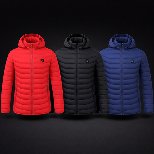GenziMartâ„¢ Smart Heated Jacket (Multi-Zone heating Options) | Unisex Winter Thermal Jacket
