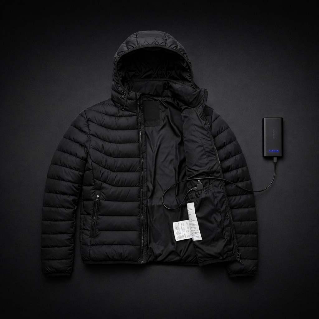 GenziMart™ Smart Heated Jacket  (Multi-Zone heating Options) | Unisex Winter Thermal Jacket