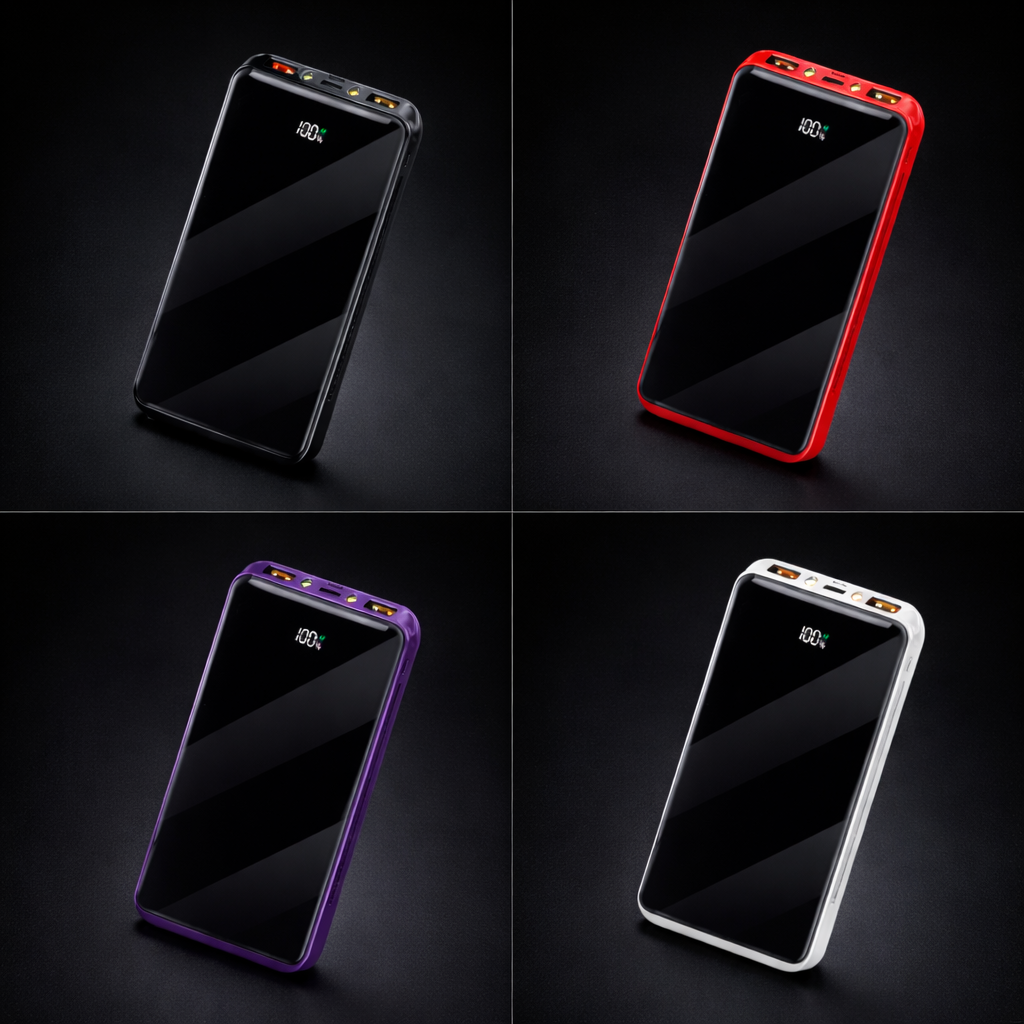 10,000mAh Fast Charging Power Bank (22.5W) – PD USB-C, Dual USB, Airline-Safe, LED Display