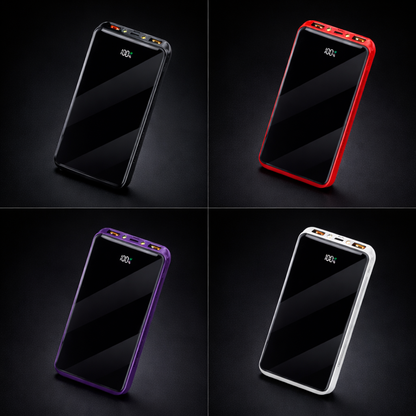 10,000mAh Fast Charging Power Bank (22.5W) – PD USB-C, Dual USB, Airline-Safe, LED Display